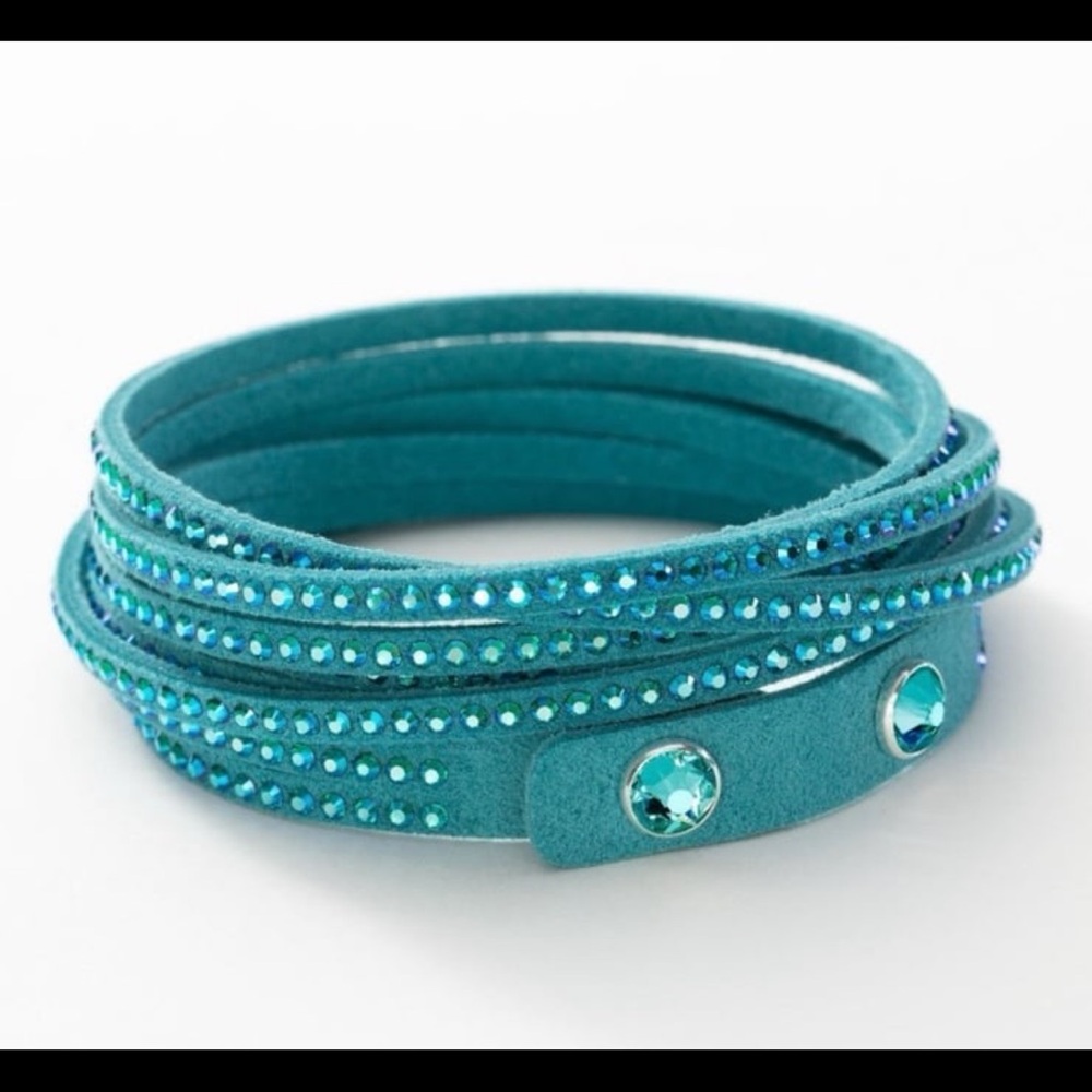 Laguna star wrap bracelet by swarovski touchstone - like new